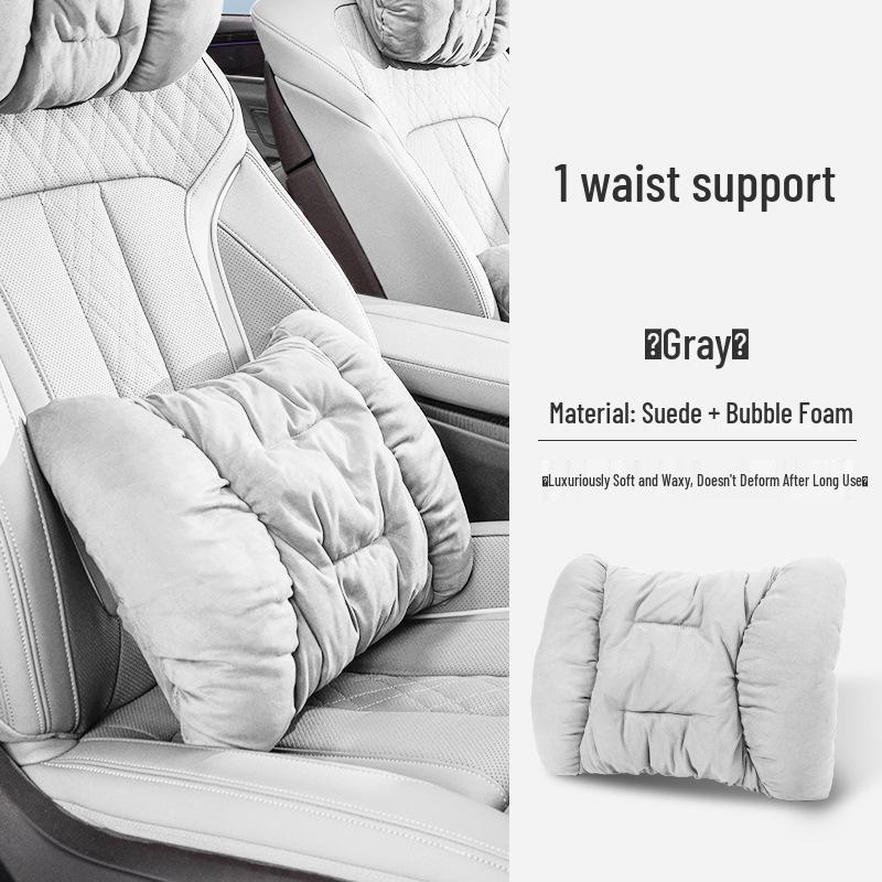 Compatible with Adita 12 Car-Specific: Headrest, Lumbar, and Neck Support Pillows