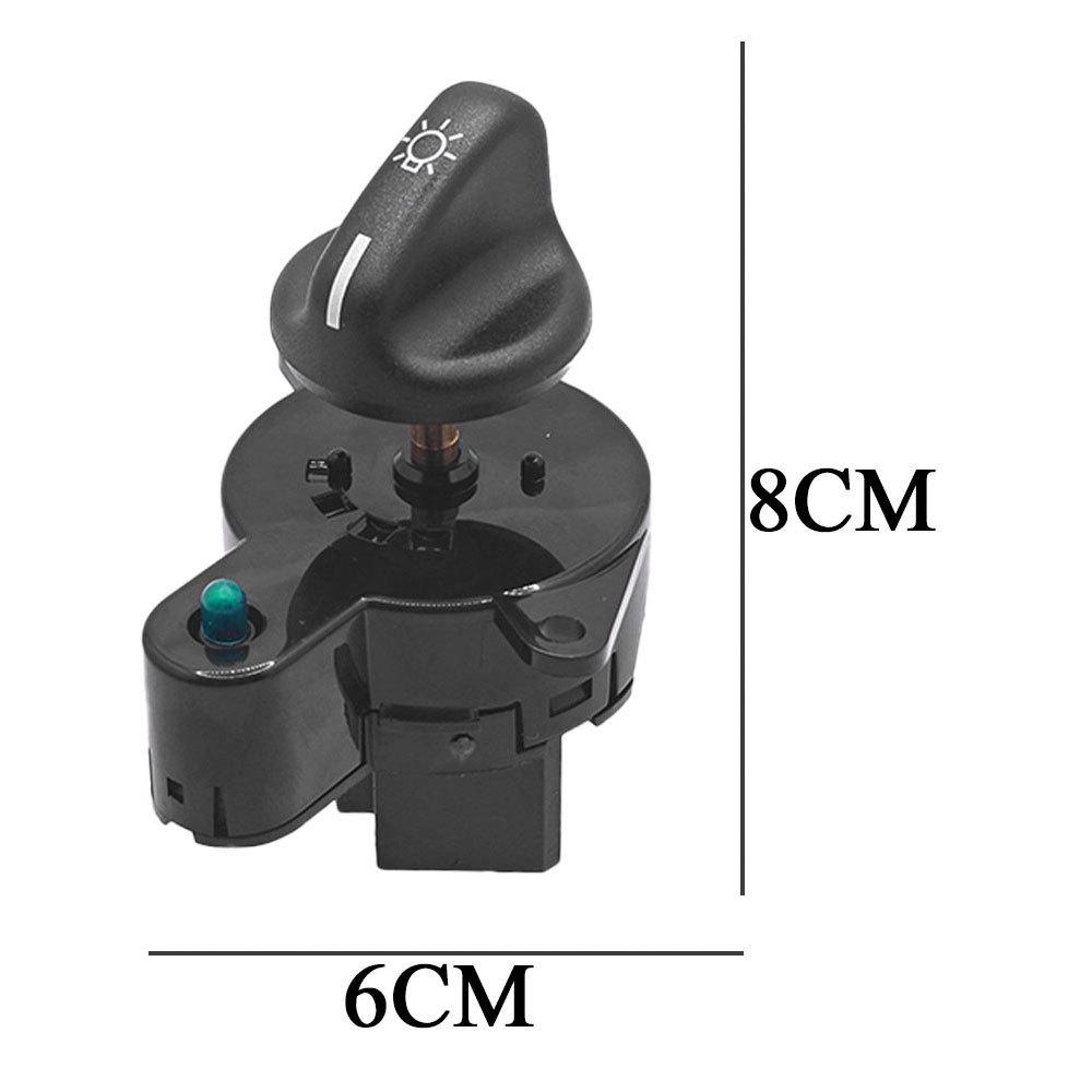 3L5Z-11654-BA Headlight Control Switch for 2005-2012 Ford Explorer F2DB-11666-ABW Cover