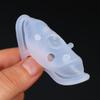 Water Heater Silicone Diaphragm 5Pcs 50mm Oval Inclined Hole Non-toxic Silica Gel for Residential Gas Water Heater Repair Parts