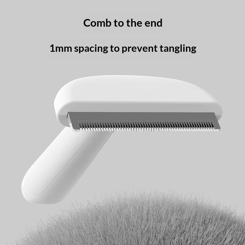 Dog Comb Brushing Hair To Remove Floating Hair Combing Cat Hair Anti-Knot Hair Remover Dog Cat Cleaning Brush Pet Grooming Brush