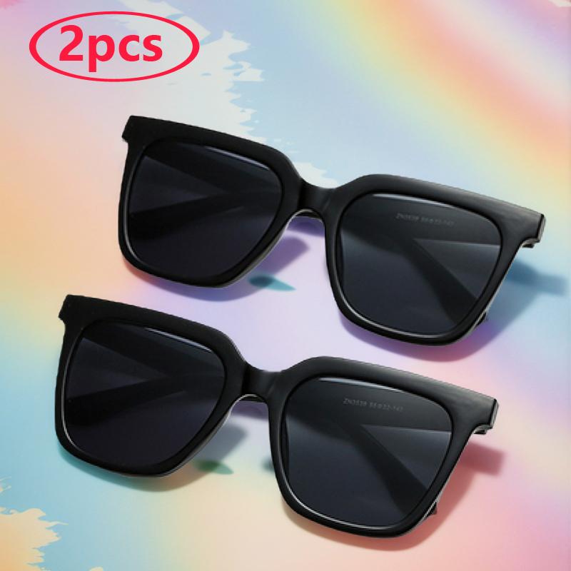 1 2piece Sets Square Sunglasses Women Luxury Brand Sports Goggles UV400 Vintage Cycling Fashion Sun Glasses Female Eyewear