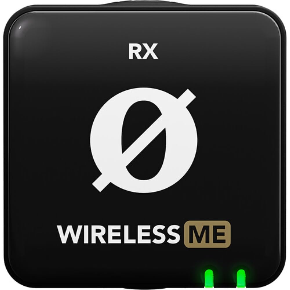 RODE Microphones Wireless Me Dual Wireless Microphone System, Black