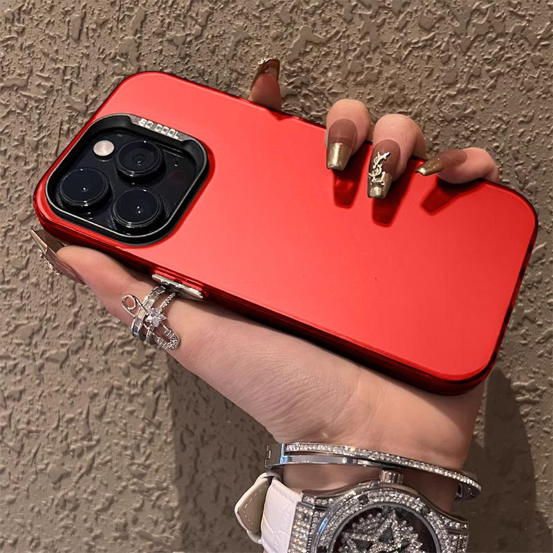 

Роскошный матовый серебристый гальванизированный чехол для телефона для iPhone 11 12 13 14 15 16 Pro Max Plus X Xs Max XR Ударопрочные бамперные чехлы-накладки For iPhone 16 Pro