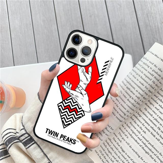 Twin Peaks Meanwhile Coque Shell For iPhone 17 Air 15 16 14 13 12 Pro Max 11 Pro Max Plus Phone Case Cover