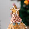 New Resin Gingerbread Christmas Tree Cute Christmas tree Ornaments Christmas Decorations Living Room Atmosphere