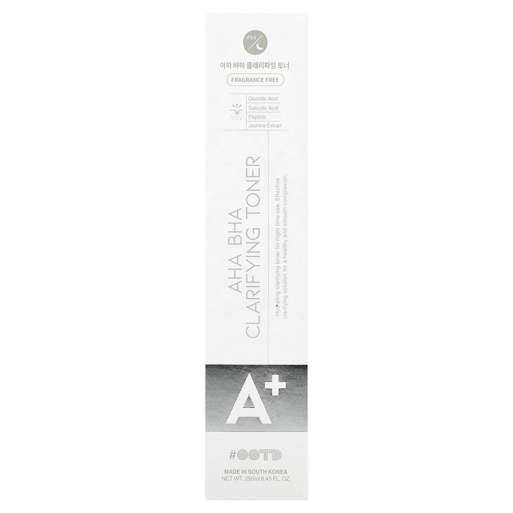 OOTD, AHA BHA Clarifying Toner, 250ml (8.45 fl oz)