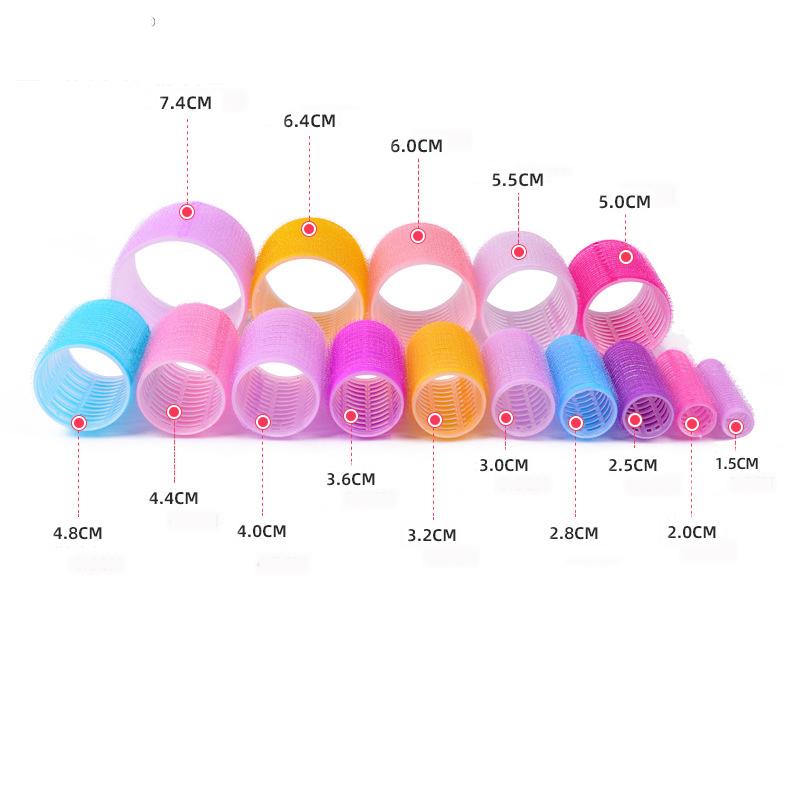 5.5 X 6.3 Cm Velcro Hair Rollers for Curling, Making Curls, Waves, Small Curls