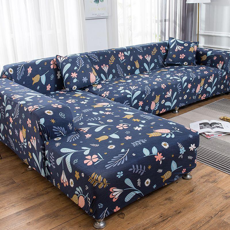 Stretch Sofa Cover Slipcovers Elastic All-inclusive Couch Case for Different Shape Sofa Loveseat Chair L-Style Sofa Case