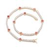 Women's Tennis Bracelet cz Necklace Elegant Clavicle Chain Winter New Jewelry Luxury Fashion Sweater Chain Wedding Party Gift