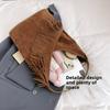 Borsa Versatile con Manico Superiore Donna Bohemian Frange Casual Mercato di Nicchia Secchiello Pelle Shopping Pendolarismo Borsa a Spalla