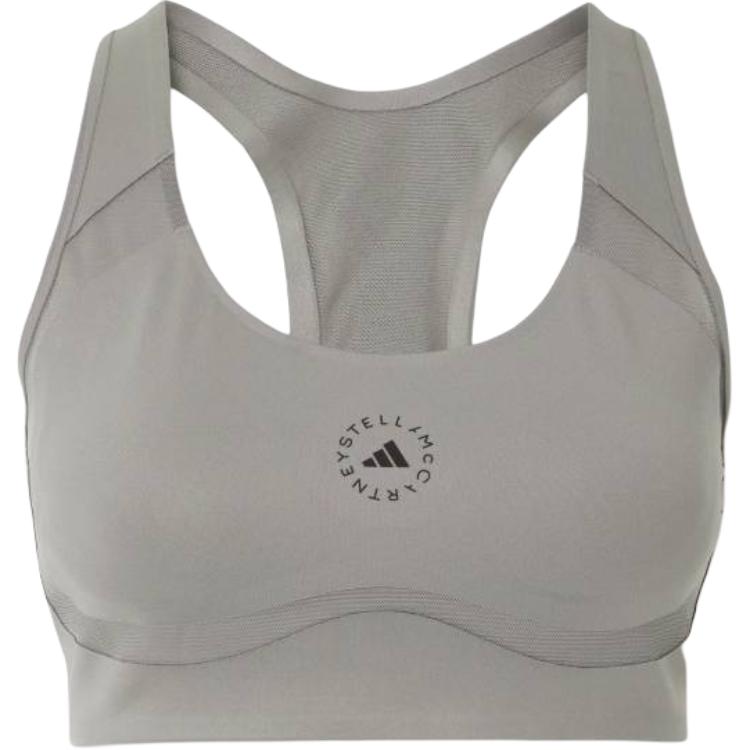 

Adidas Solid Color Letter Logo Bra Women underwear Gray JJ0117 LAB