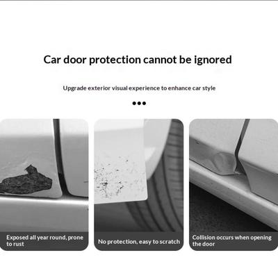 2/4 Peças Cantos de Porta de Carro Coberturas Anti-Colisão Capa de Proteção de Porta Tira de Proteção Anti-Colisão para Cantos de Porta de Carro Acessório de Carro
