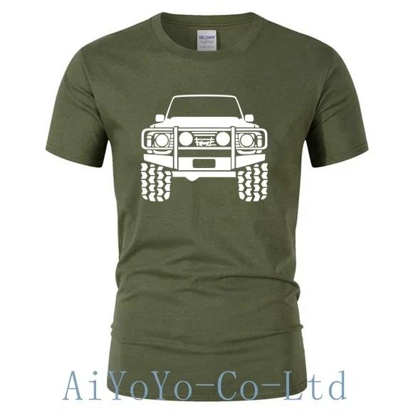 

2024 Summer Nissans Offroad MAN T Shirt Men PATROL Nissanes 4x4 Y60 1 Y61 Male Short Sleeve O Neck Tees Male Tops TShirt XS3XL 4XL