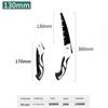 Free Marking Multifunctional Folding Hand Saw: Thickened Manganese Steel for Woodworking and Tree Cutting