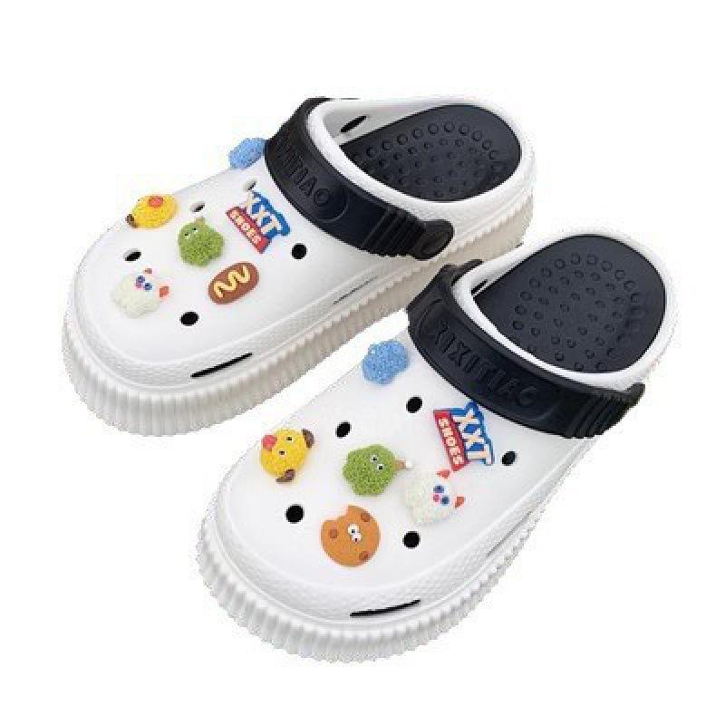 Women's Height-Boosting DIY Closed-Toe Platform Sandals
