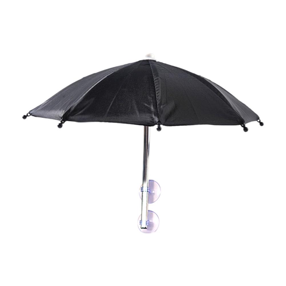 

Универсальный зонт-солнцезащитный козырек для смартфона, держатель для дождливой погоды с фотографическим зонтом, портативный стакан-аксессуар U5D1 black-1pcs