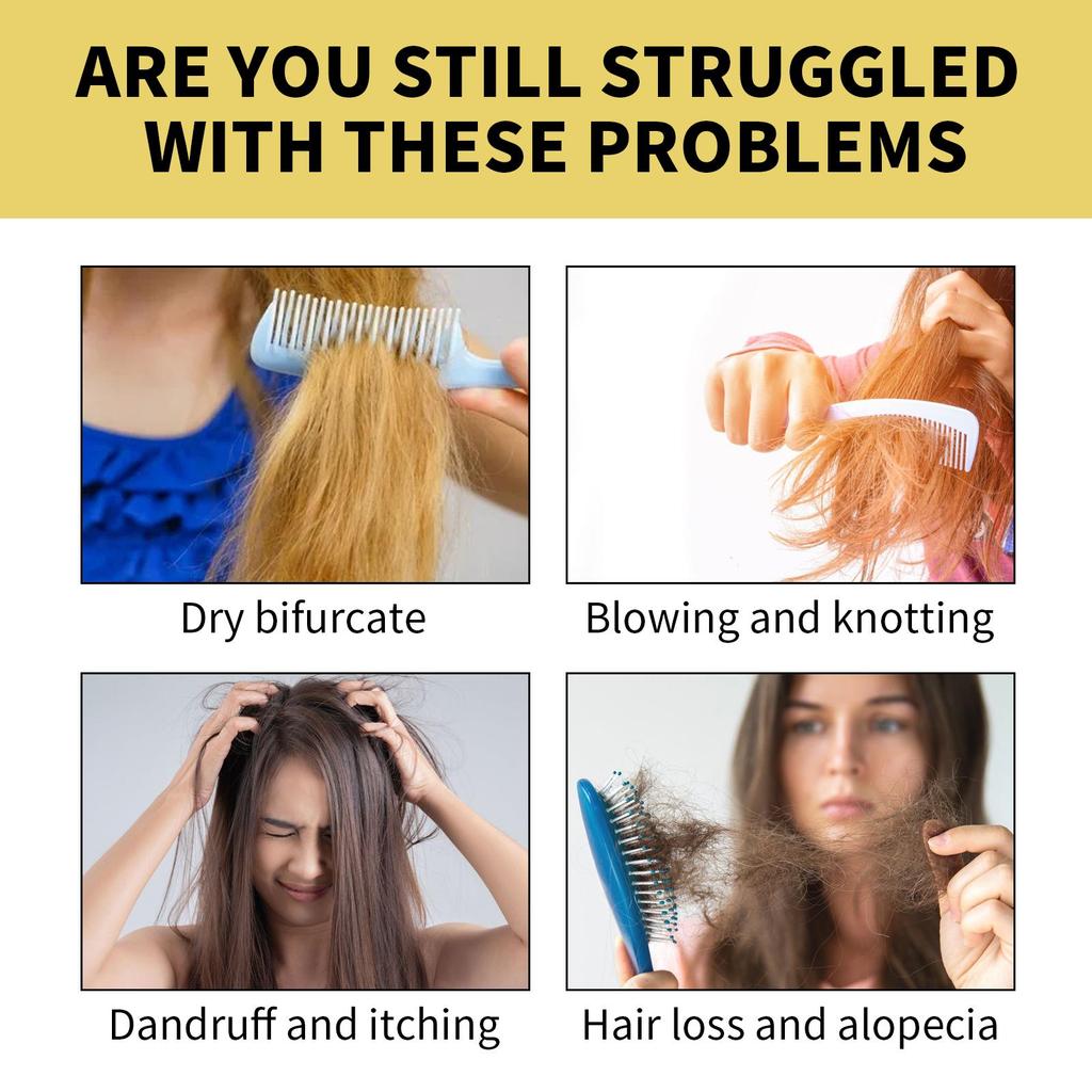 OUHOE Ginger Anti-Hair Loss Shampoo 100ml - Anti-Hair Loss, Strengthens Hair, Removes Dandruff, Controls Oil, and Thickens Hair.