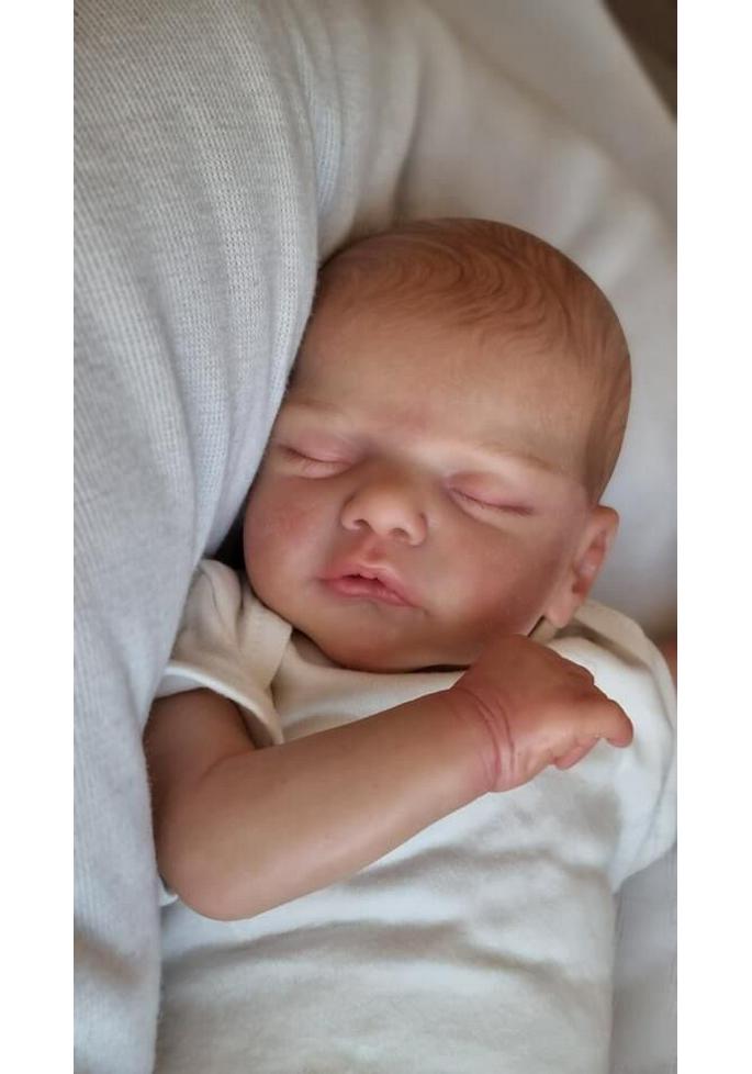 NPK 19-Inch Sam Realistic Newborn Reborn Baby Doll 19-inch