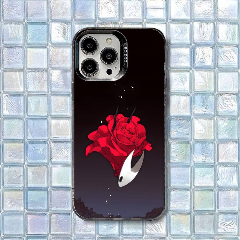 H-Hollow Knight Silksong  Phone Case For iPhone 16,15,14,13,12,11,8,7,Pro,Max,Plus,Mini,XS,SE Shockproof Matte Cover