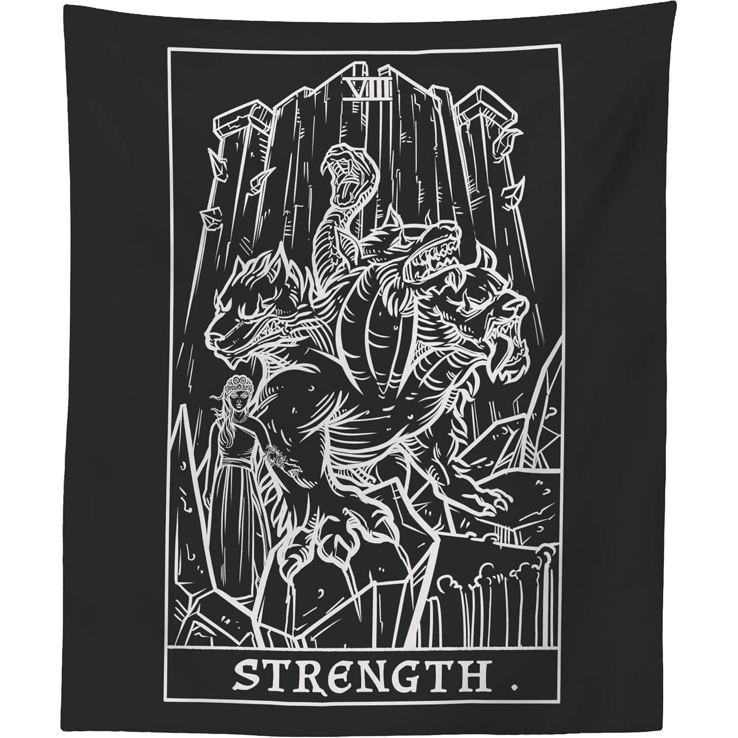 Tapestry Tarot card Robe of Terror 75x100 чёрный