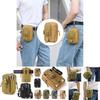 Tactical Camouflage Waist Pack For Men Outdoor Travel Multi Function Waterproof Phone Holder