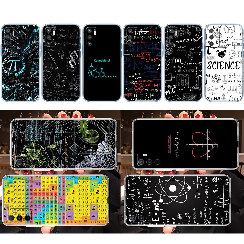 CJ27 Chemical Maths Equation Formula Phone Case for Samsung Galaxy A04 A04S A14 A23 A34 A54 M23 M33 M52 M53