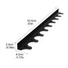 New 21 Inches Stove Gap Strip Silicone Anti-Stain Oven Anti-spill Seal Anti-Oil Easy to Clean Clearance Protective Pads