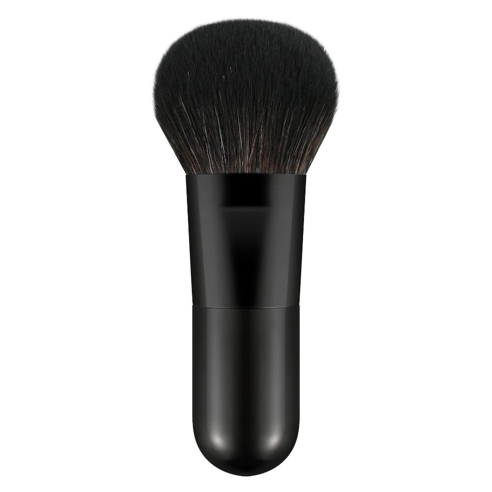 Portable Face Brush with High-density Synthetic Fibers Professional Makeup Application  for Women