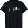 DJ Heartbeat T Shirt EKG Pulse Music Tee Techno Dance Shirt