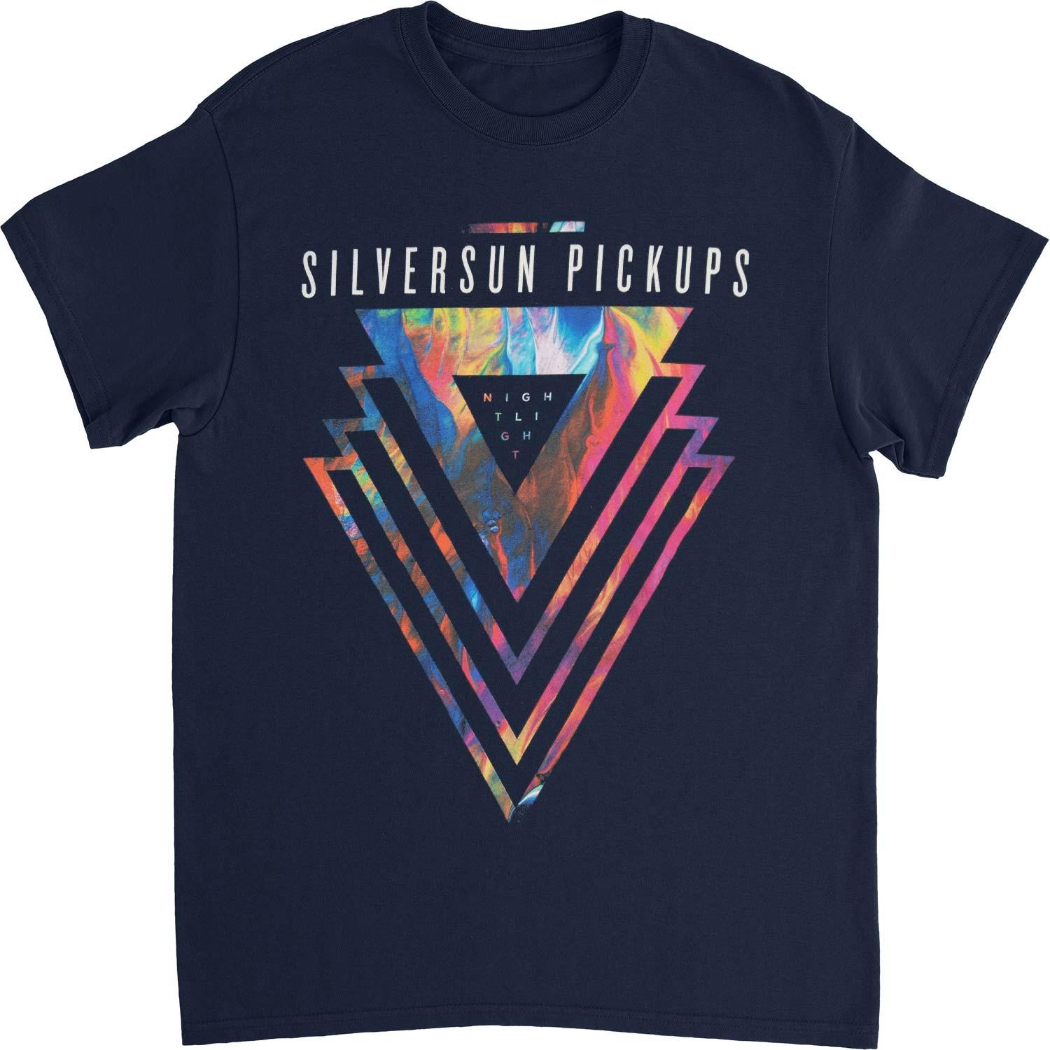 

Men s Silversun Pickups 2017 Summer Tour T-Shirt Mens Womens Tees Top Navy 4XL