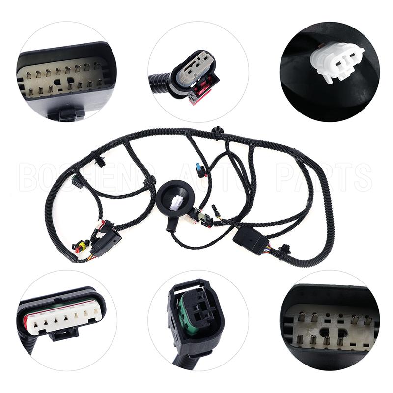 New Front Radiator Support Fan Wiring Harness OEM 2567961-00-B 256796100B 2567961 00 B for Tesla Model 3 2021-2023