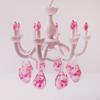 Chandelier Shape Hanging Drying Rack Sock Hanger Household with 8 Clips Windproof for Towel Clothes