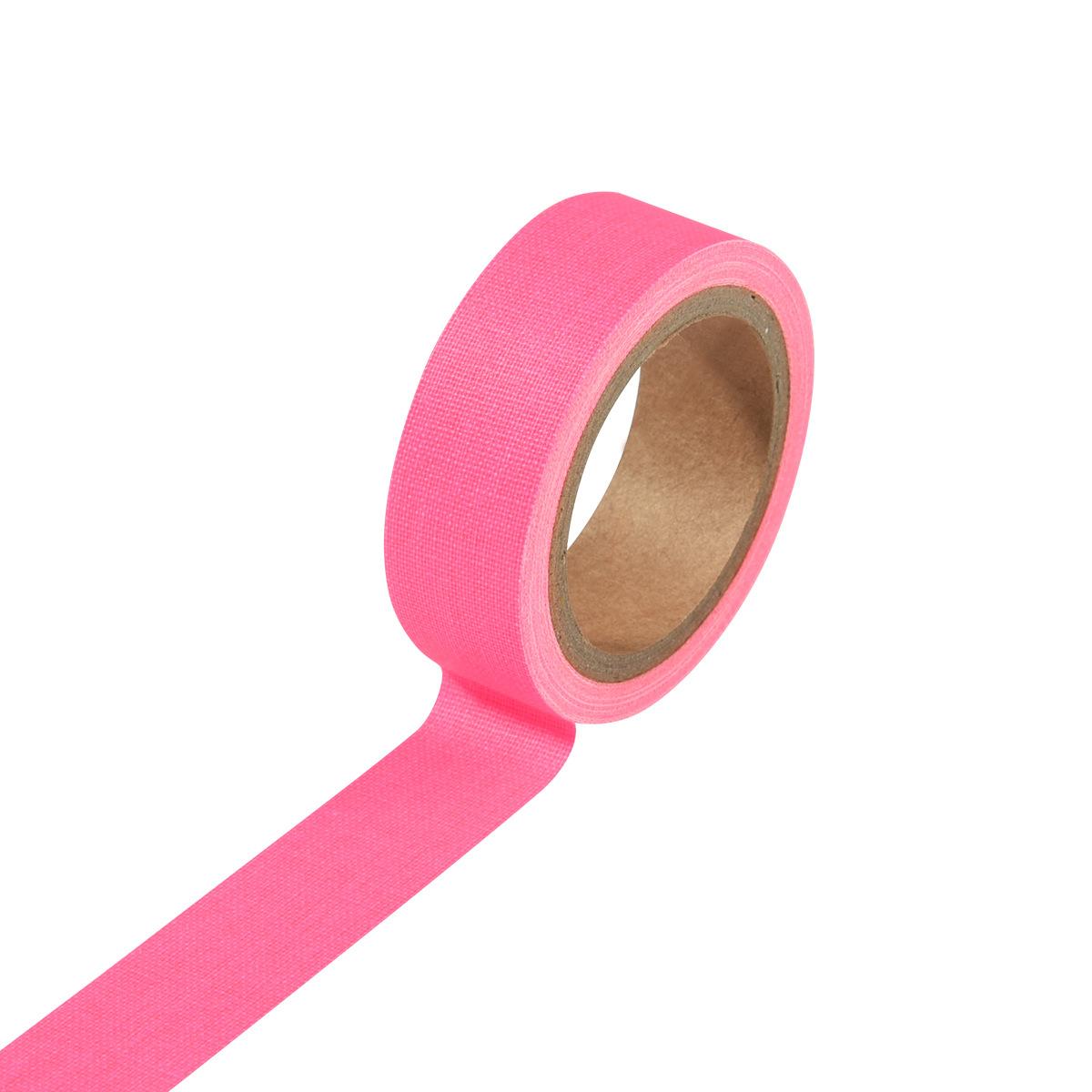 

Флуоресцентная УФ-светящаяся лента с высокой адгезией, люминесцентная хлопчатобумажная ткань для сцены, дома, офиса, декорации 3M 1pc розовый