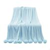 Decorative Blanket Tissue with A Gentle Welcoming Ball 39.37 Inx41.34 Inches for Women
