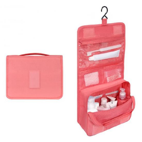 Kobiety Kosmetyczki podróżne Makijaż Wisząca kosmetyczka Toaleta Organizator Pokrowiec