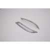 Chrome Rear Fog Light Lamp Cover Trim For 2018- Tesla Model 3 ABS 2pcs