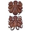 Octopus Charcuterie Platter Charcuterie Board Animal Themed Charcuterie Tray Wood Serving Tray for Cheese Meats Fruit