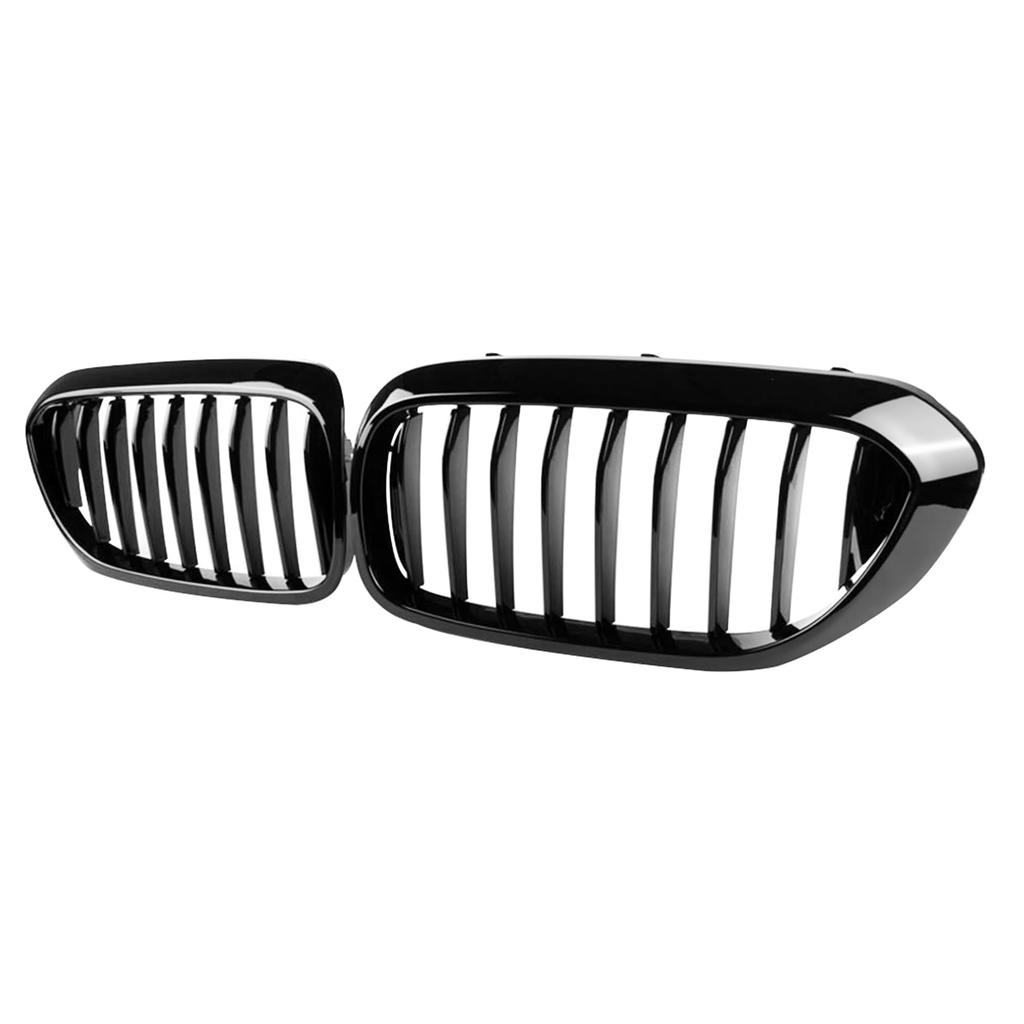 Zealhot Front Kidney Compatible with BMW 5 Series 550i Black Kidney Grille Grille, G30, G31, G38, 525i, 530i, 540i, (2018-2020), (Glossy Finish)