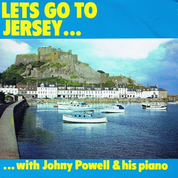 7inch Record JOHNY POWELL - Let's Go To Jersey CR100 Channel Records 1971 UK Pop Used