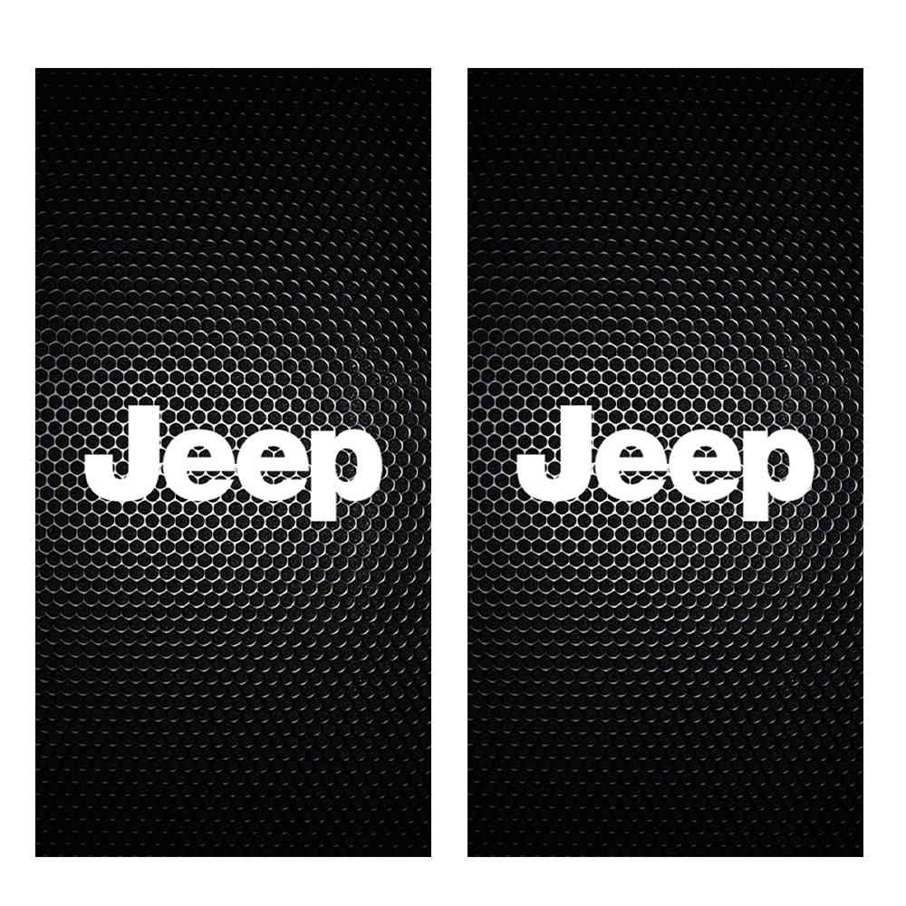 Car Middle Column Creative Sticker Scratch Protection Decorative Paster Car Supplies For JEEP Renegade Patriot Wrangler Cherokee