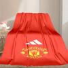 1pc Manchester United Manchester City Blanket, Cozy Valentine's Day Blanket, Multi-functional Nap Blanket Available Throughout the Four Seasons