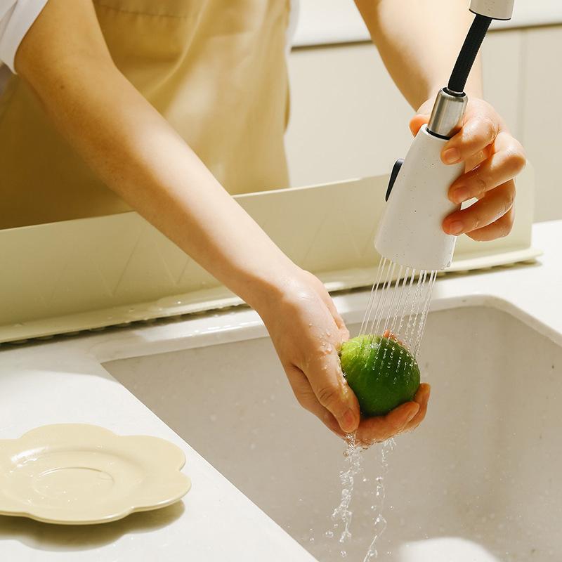 1Pc Silicone Sink Baffle Splash Guard With Suction Cup Pool To Protect Clothes From Splashing Water Baffle