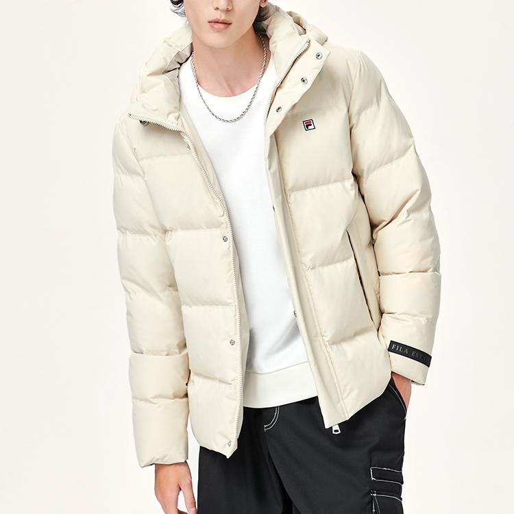 New FILA Down Jacket Men's Light Green F11M148901F-LG