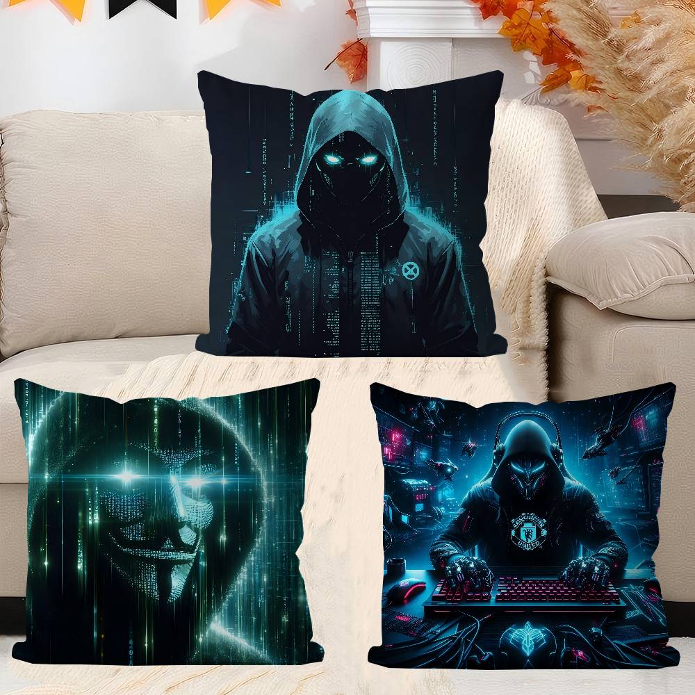 H-Hacker Windshield Pillow Cover Sofa Cushion Cover Home Room Decoration Children Gift