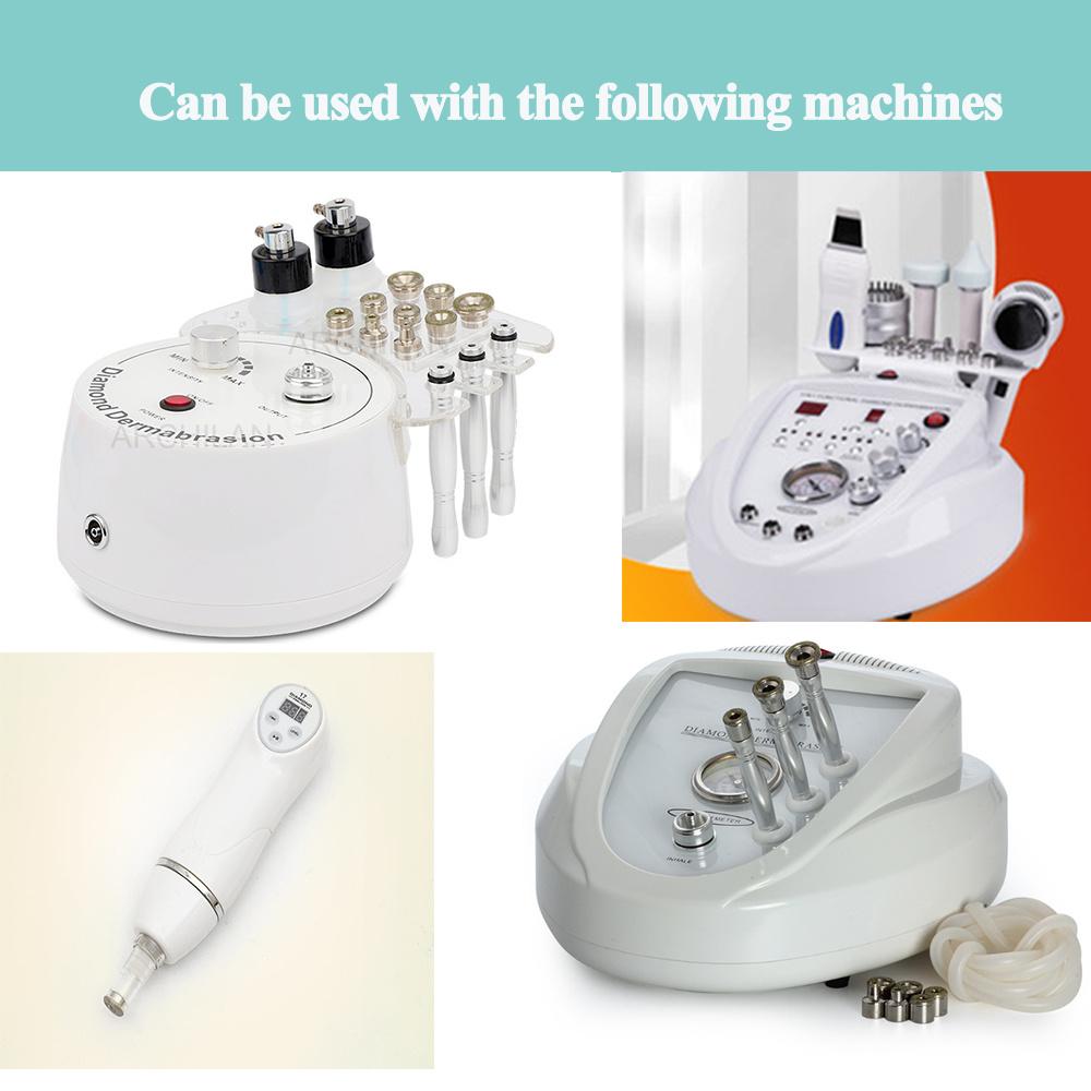 9 Tips 3 Wands Diamond Dermabrasion Accessory Replacement Tips Diamond Wands Filter Skin Microdermabrasion Facial Care Beauty Tools