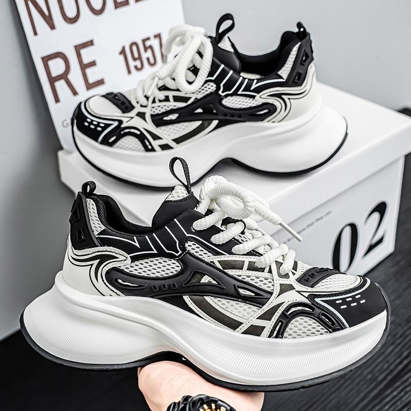 Fashion Men's Casual Sneakers Breathable Comfort Mesh Running Shoes Men's Fashion Versatile Ultra-light Shock Sneakers Zapatillas Hombre