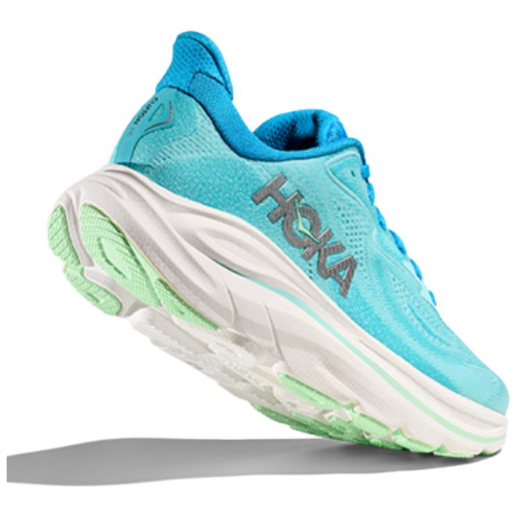 Hoka One One Clifton 10 Fashion Comfortable Fabric Synthetic Leather Non-Slip Wear-Resistant Low-Top Casual Running Shoes Women sneaker 1162031-SKYW