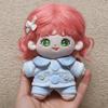 1 set Blue 10cm Cotton Doll Clothes Casual Suit Doll Dress Up Set  Doll Accessories