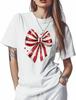 T Shirts for Women Graphic Tees Red Striped Bow Crew Neck Short Sleeve Shirts for Women Star Casual T-Shirt