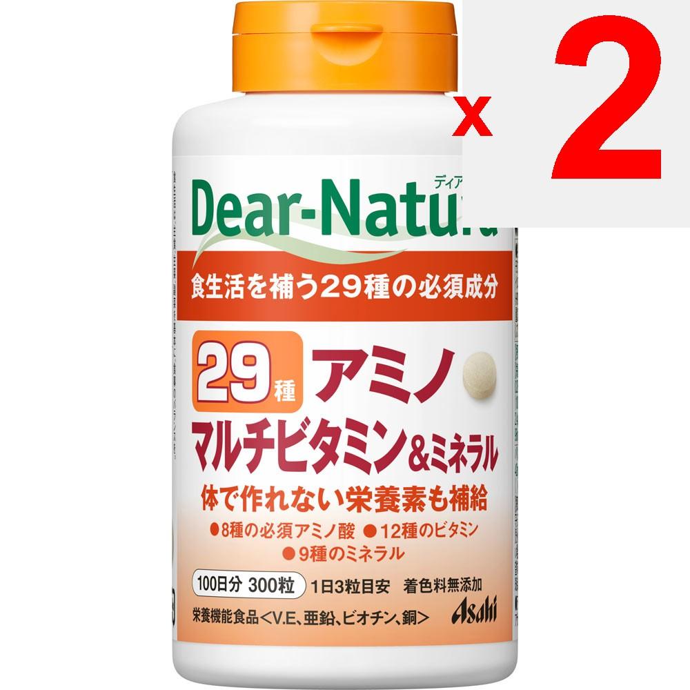 Asahi Dear-Natura 29 Amino Multi-Vitamin & Mineral 300 Tablets Comprehensive Vitamins Vitamins Comprehensive Vitamins